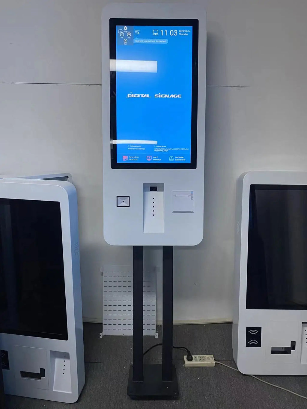 21.5 inch LCD Self-Service Kiosk Restaurant Payment System Touch Screen Ordering System