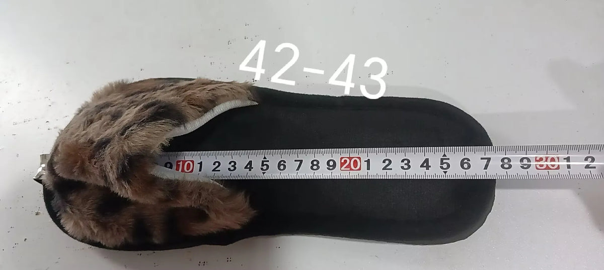 Fashion Women Slippers Cotton Plush Warm Female Light EVA Flat Bottom Non-slip Comfortable Slides Winter Autumn House Shoes