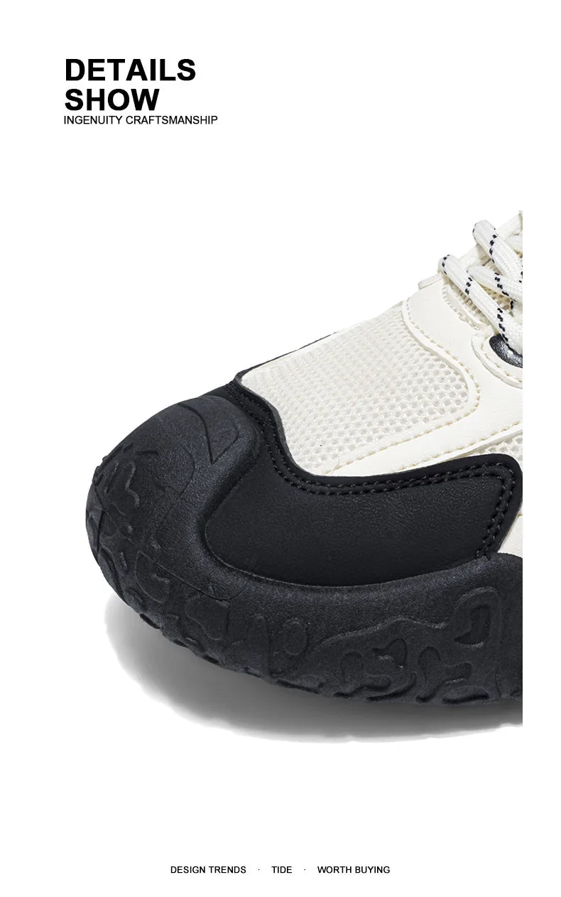Men's 2026 Summer New Breathable Hiking Sneakers Anti-Slip Wear-Resistant Outdoor Casual Daily Streetwear Footwear in 3 Colors