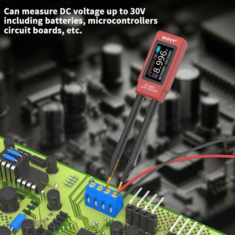 -MD2 Digital Smart Tweezer Meter for Resistance Capacitance Inductance Intelligent Digital Tweezers Calibration Board