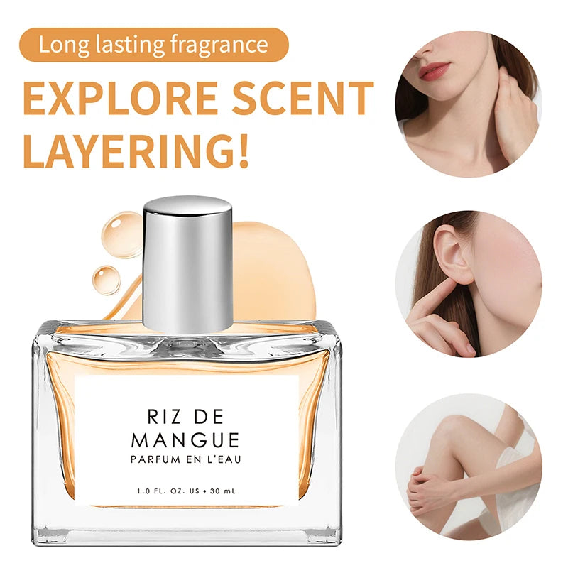 France Gourmet Fragrance Vanilla Cream Perfume Spray Unisex Passion Vanilla Eau De Parfum Irresistible Temptation Charm Perfume