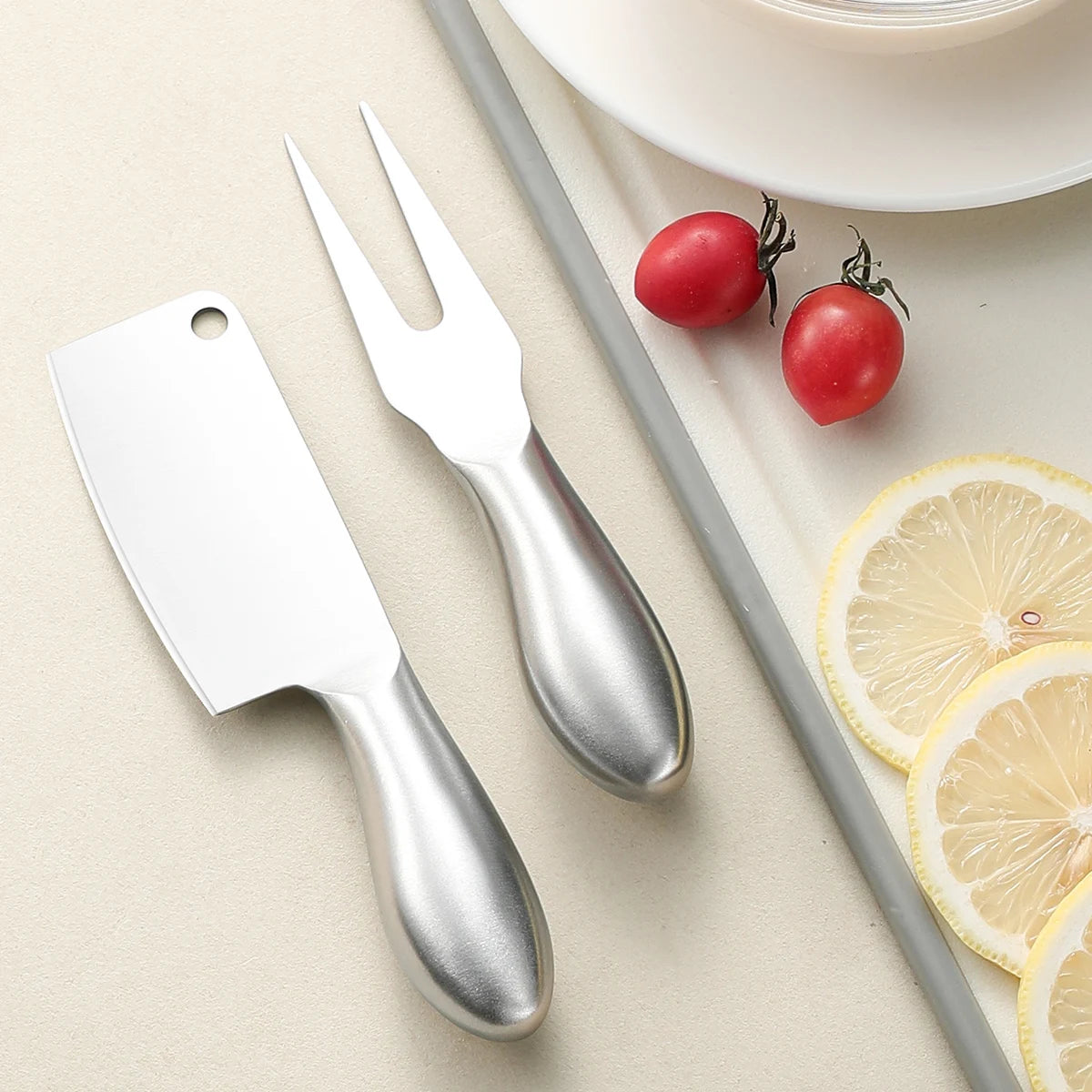 Multifunction Cheese Cutlery Baking Tools Set Stainless Steel Slicer Kitchen Gadgets Butter Knife Mini Cake Bread Knives