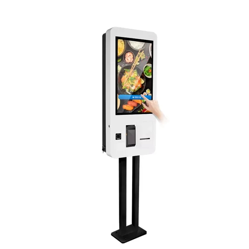 Restaurant Self Service Order Kiosk 21.5 27 32 Inch Smart