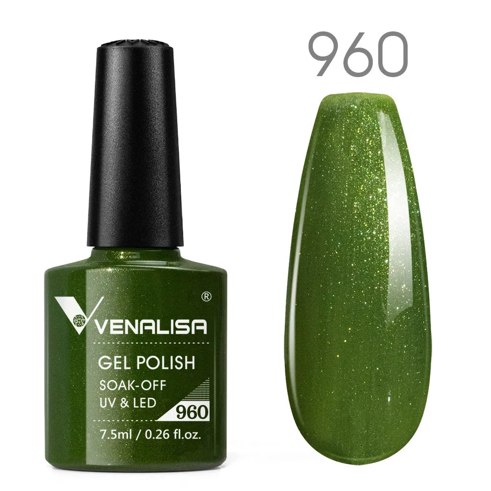 Venalisa TPO Free Earth Brown Autumn Color Collection Nail Gel Polish Soak Off UV LED Gel Varnish Gorgeous Gel Nail Manicure