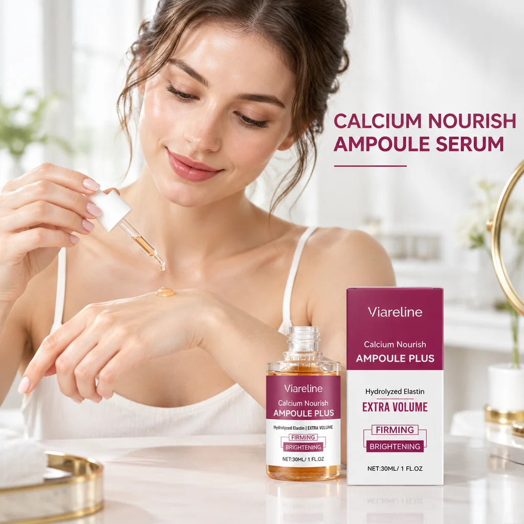 Korean Calcium Volume Multi Balm+Calcium Collagen Moisturizer+Pore Firming Essence Gentle & Moisture Routine for Daily Skincare