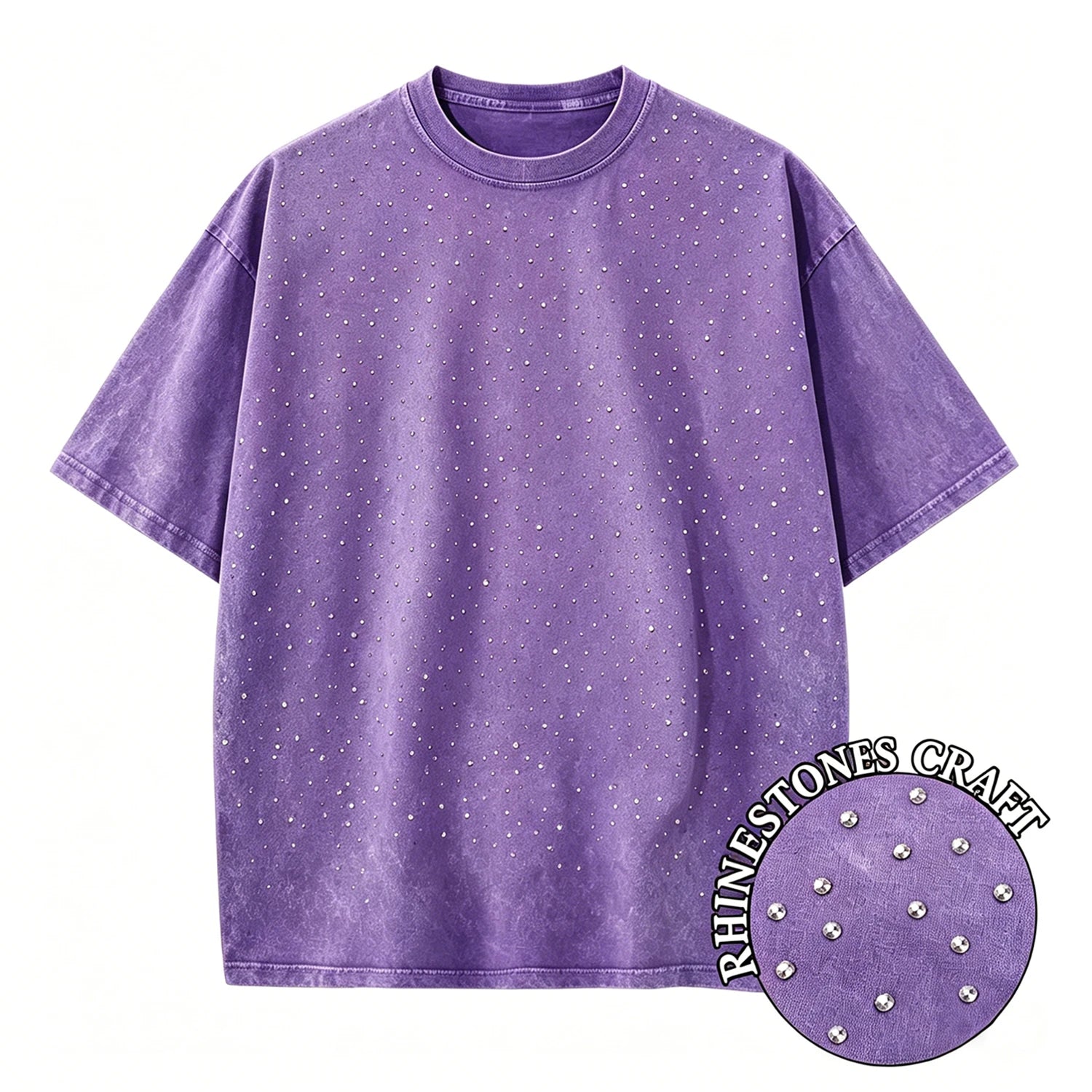 Solid Washed And Distressed T Shirt Men Trendy Loose Holes Clothes Summer Breathable Fitting Pure Cotton Soft Unisex T-Shirt