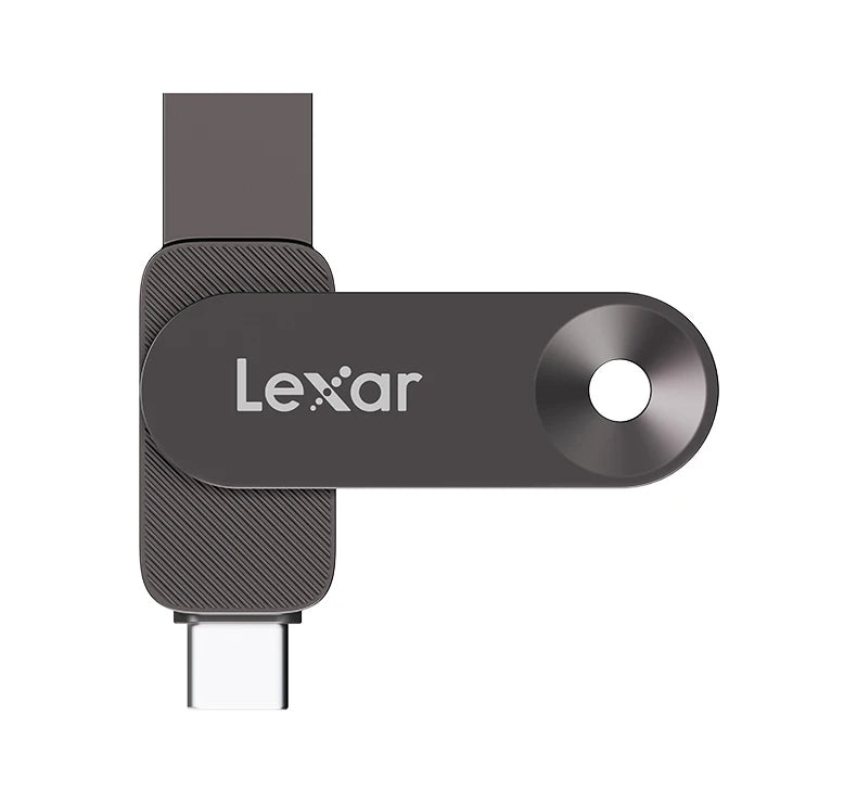 Lexar USB 3.2 Type-C and Type-A Flash Drive Metal Pendrive 128GB 256GB 512GB 1TB Max 400Mb/s U Disk for Xiaomi Huawei iPhone 15