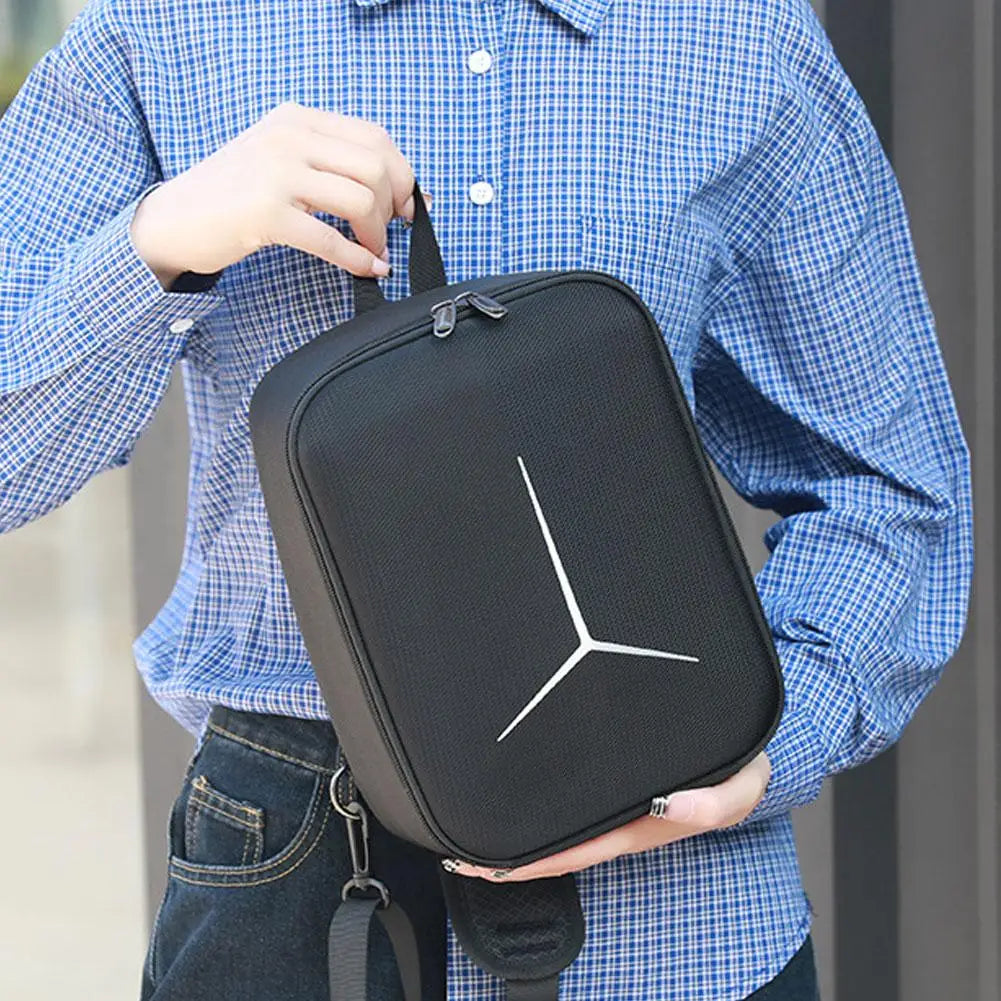 Carrying Case For DJI Neo 2 , Portable Drop Resistant PU Protective Shoulder Bag , Compatible With RC-N3/RC-N Remote Controller