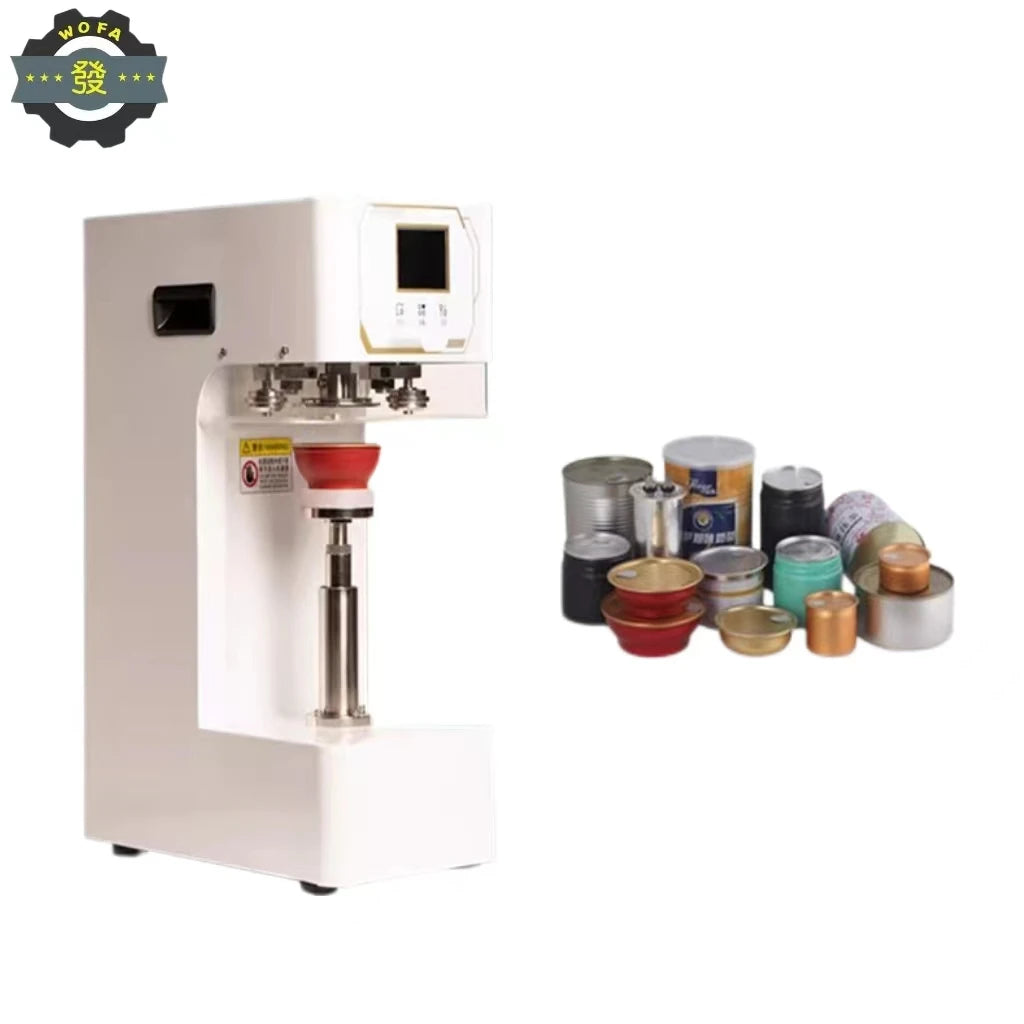 Electric Full Automatic Can Sealing Machine for Food Beverage Cup Seamer Cap Lids Close Sealing for Commercial Use Industrial