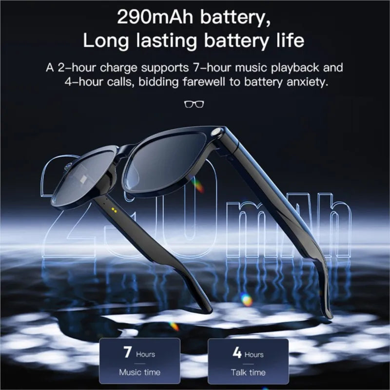 Smart Glasses AR AI Translation 4K Camera Bluetooth Call Touch Control Outdoor Sports Sunglasses Men Women 2026 New Dropshipping