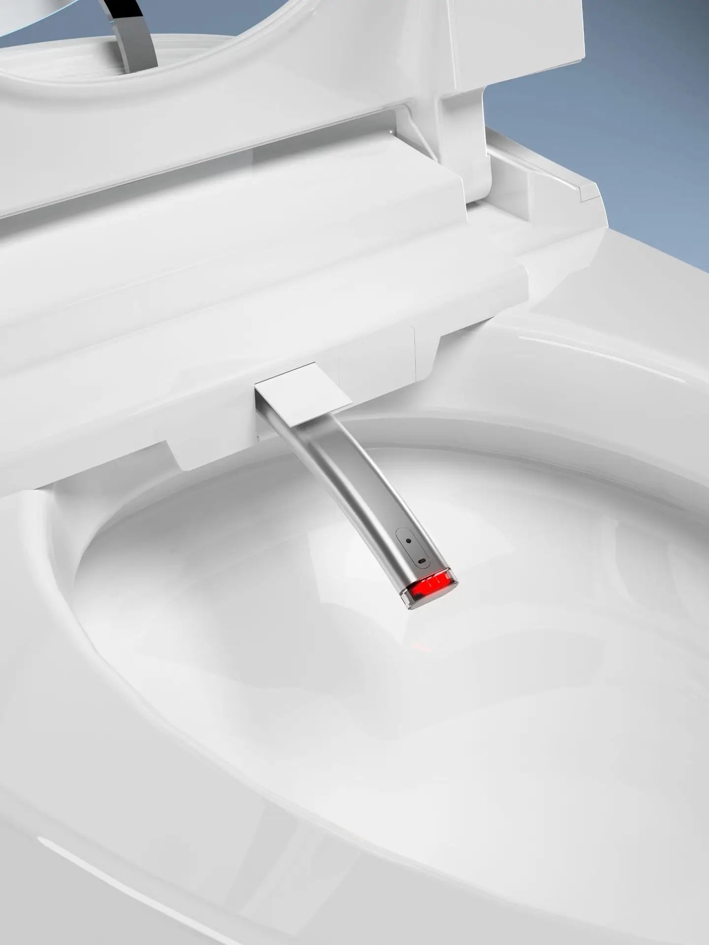 Fully automatic smart toilet integrated with built-in foam shield siphon type no water pressure limit toilet