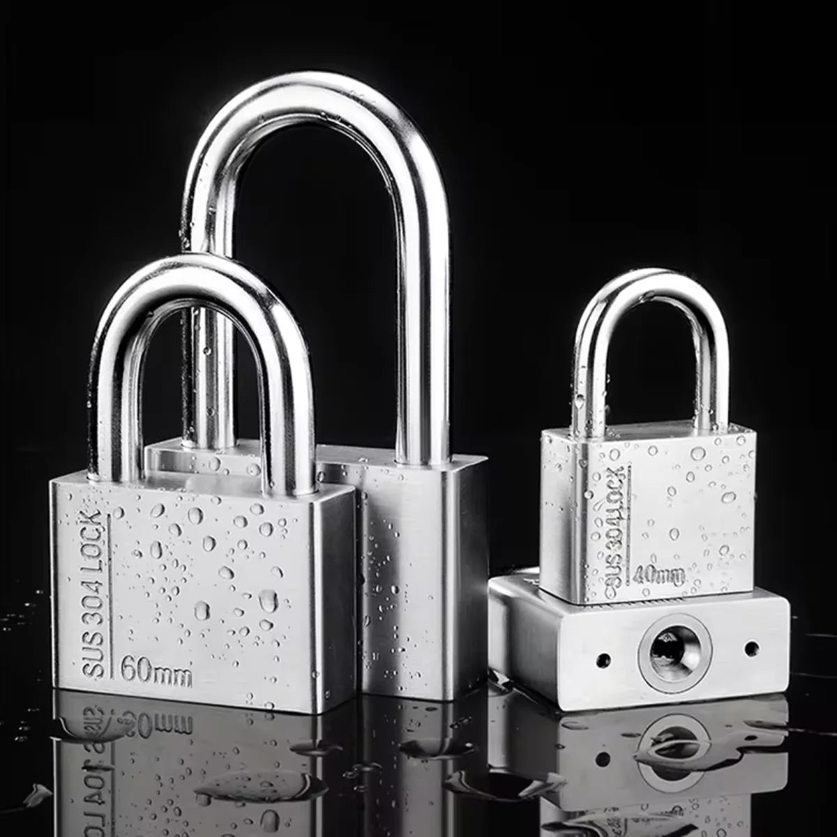 Stainless Steel Extended Padlock Cabinet Lock Long Beam Lock