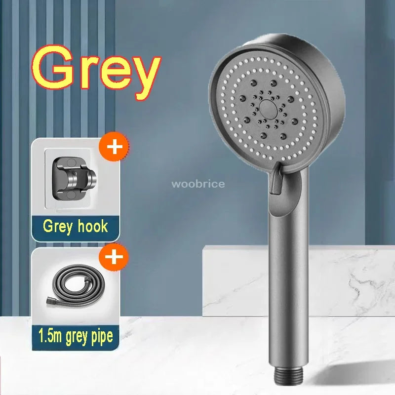 Shower Phone Bathroom Bath and Accessories Shower for Bathroom High Pressure Water Saving Pressurized Spa Handheld Showers