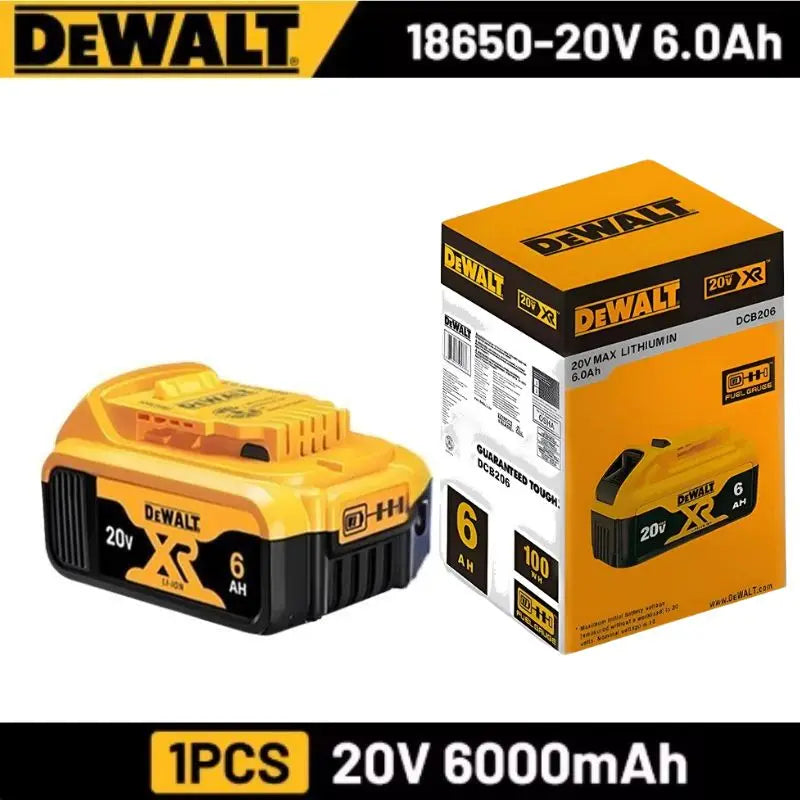 Original Dewalt 20V/60V 9.0Ah Power Tool Battery DCB206 DCB205 DCB200 DCF887 DCG405 DCD791 DCF922 DCF850 DCD805 Tool Battery