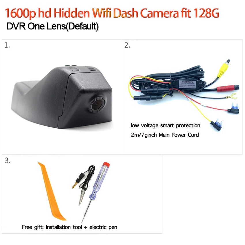 Car DVR 4K Dash Cam Camera Wifi Video Recorder For Cadillac XT5 XT6 28T 2019 2020 2021 For Chevrolet Equinox 28T 2017 2018 2019