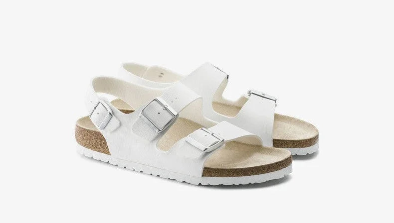 Man’s Fashion Casual Cork Sandal Breathable Comfort Summer Flip-Flops Couple Slippers Beach Muller Outdoor Anti Slip Shoes Youth