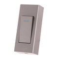1 Gang 2 Way Surface Mount Switch Grey/White/Gold Panel Wall Light Switch Wire Hanging Installation Bedside On/Off Control Lamp
