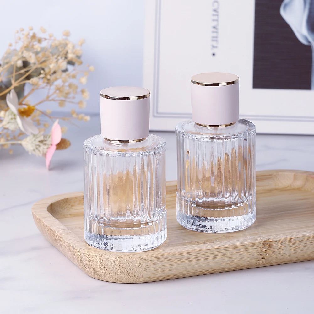 1pcs 30ml 50ml Luxury Crystal Glass Perfume Bottle Vintage Empty Portable Travel Refillable Rechargeable Spray Atomizer Women