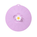 Silicone Flower Shape Handle Food Wrap Microwave Bowl Cover Dustproof Fresh Keeping Cooking Pot Pan Lid Reusable Kitchen Gadgets