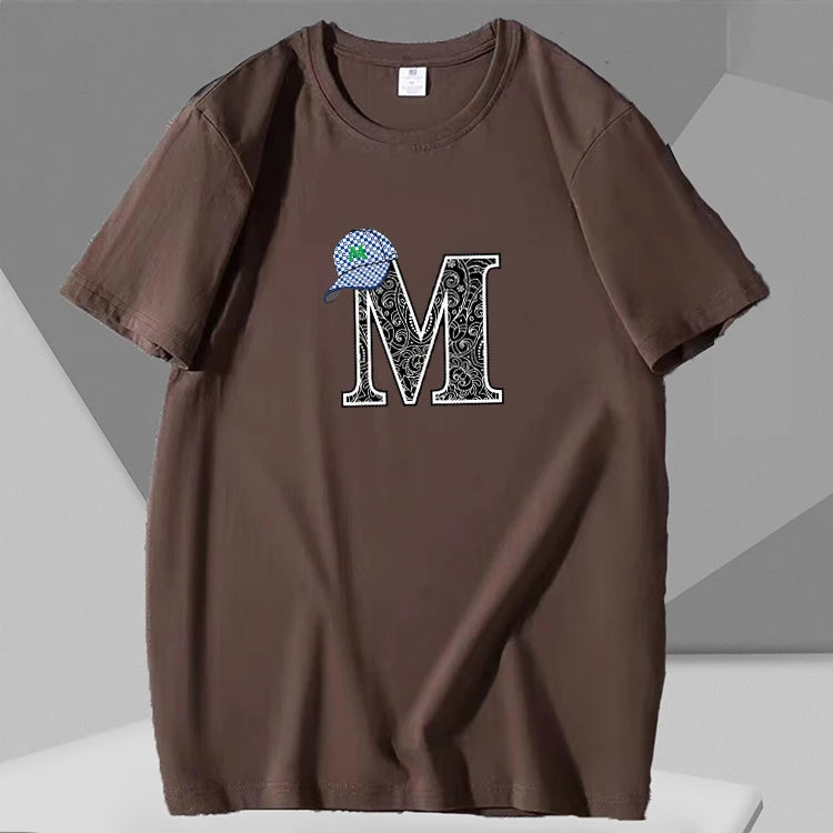 Men's Printed T-shirt Plus Size 110-180kg Loose Short Sleeve Tee Oversized Tops 5XL 6XL 7XL Big Size Men Clothing 티셔츠 Camiseta