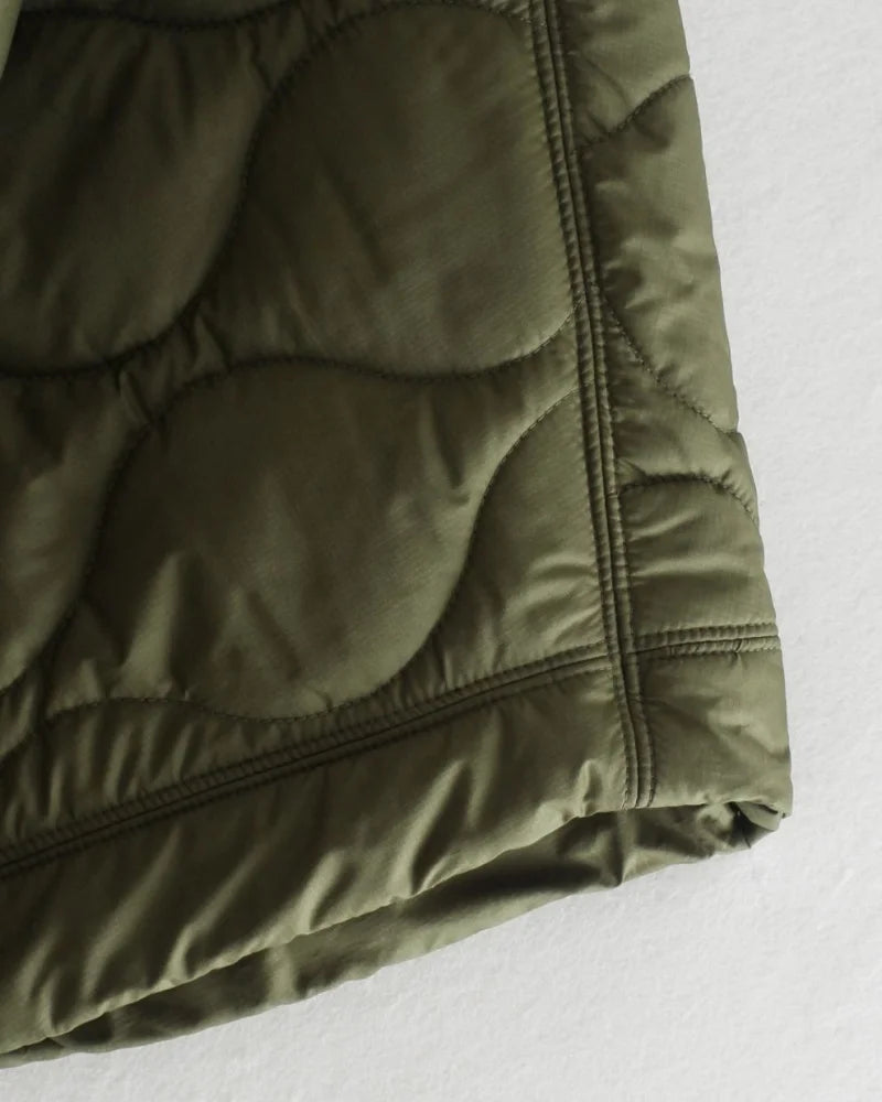 Women’s Autumn Thin Bat Sleeve Cotton Padded Jacket Easy On Off Fashion Warm Lightweight Comfortable Style
