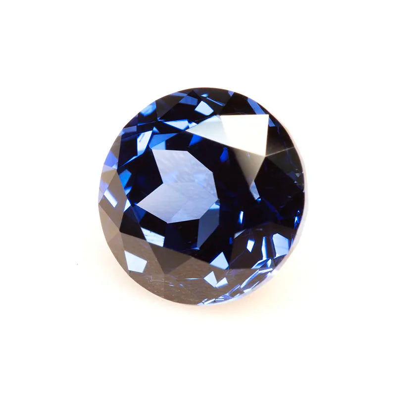 ABCLab Grown Sapphire Royal Blue Color Multiple Cuts Available Gems For Jewelry Setting&Custom Design Selectable Certificate
