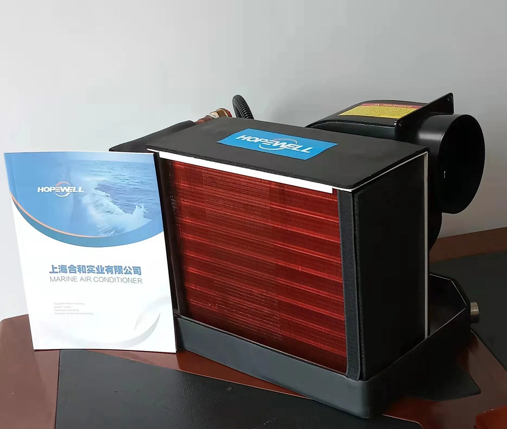 Fan Coil Unit Chilled Water air Handler for Hvac Syst 36000BTU Copper Wire Marine Landing Fan Coil