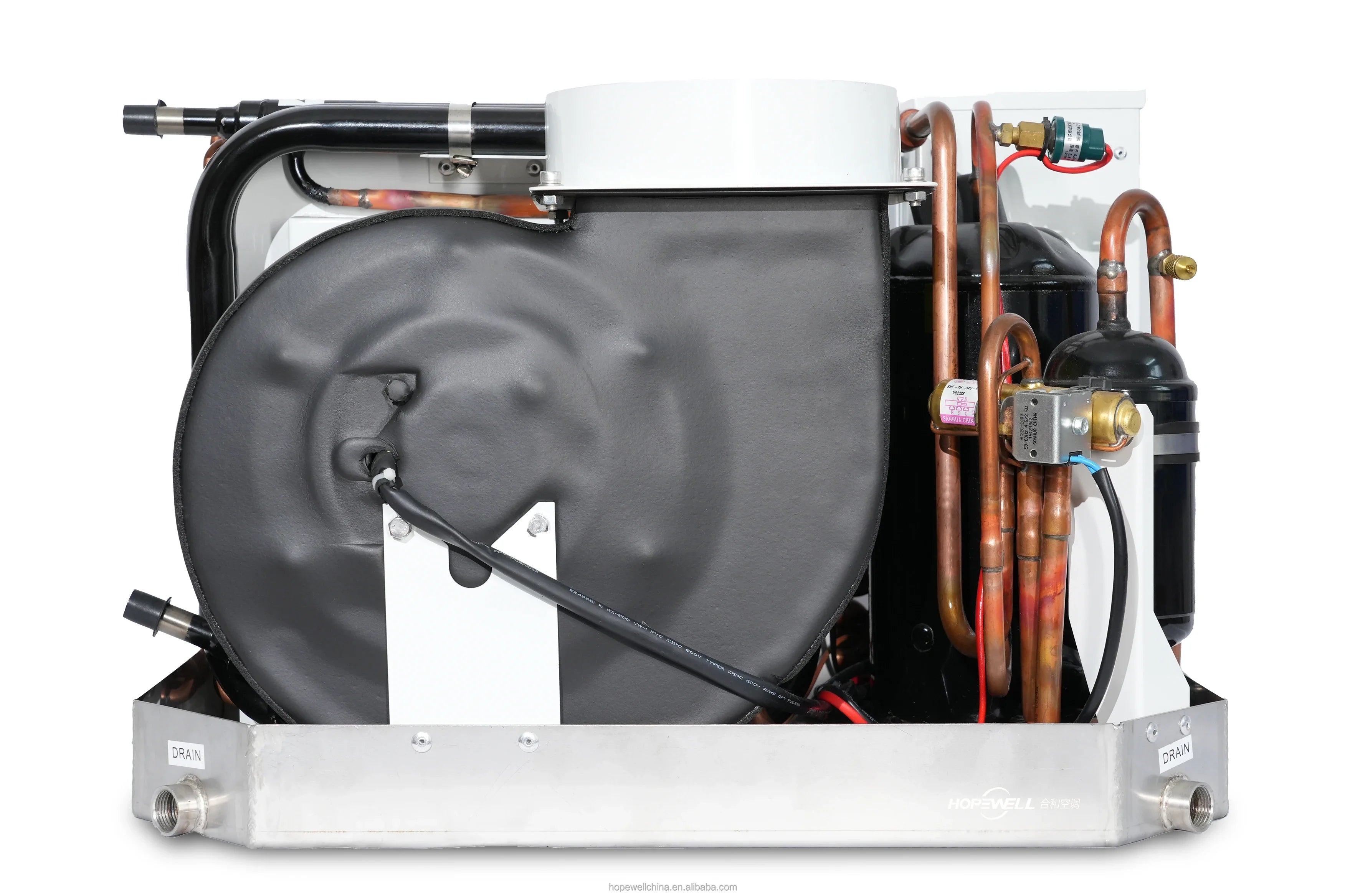 Factory Direct Sale, Hopewell AC220V/120V 50/60Hz 24000BTU Marine Self-contained air Conditioning Unit for Yacht, Boat...