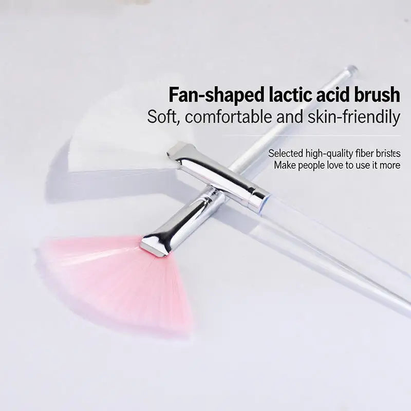 Fan-Shaped Makeup Brush Facial Mask Brush Soft Applicator Brushes Facial Beauty Tool DIY Tool