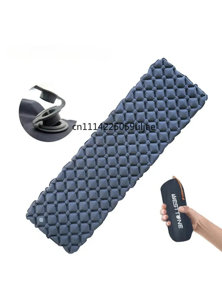 WESTTUNE Camping Sleeping Pad Ultralight Inflatable Mattress Portable Outdoor Air Cushion Sleeping Mat for Travel Hiking