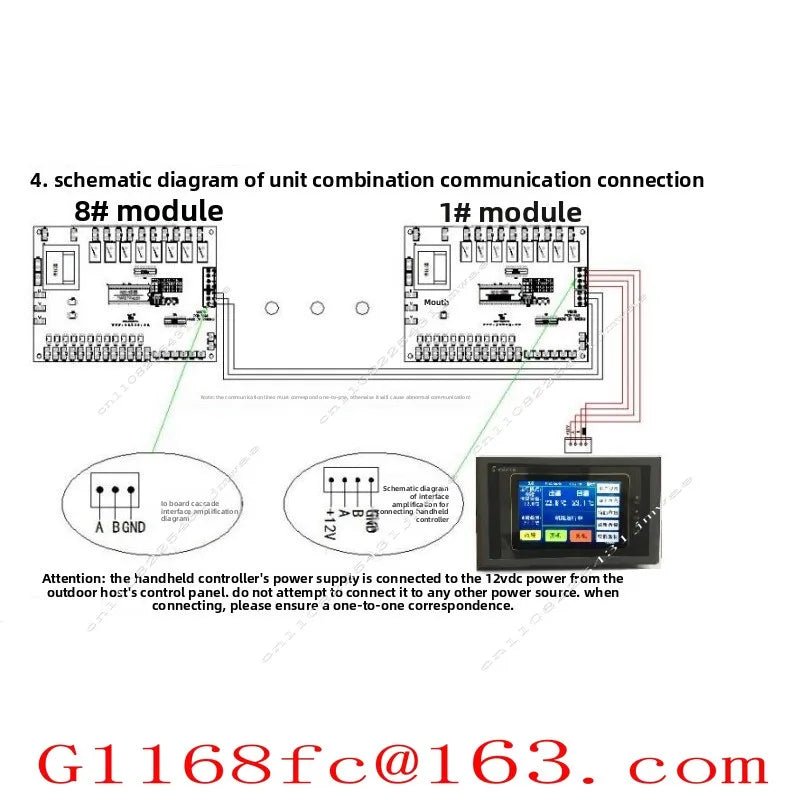 Water Source Heat Pump General Computer Board Air-cooled Water Machine Main Board Module