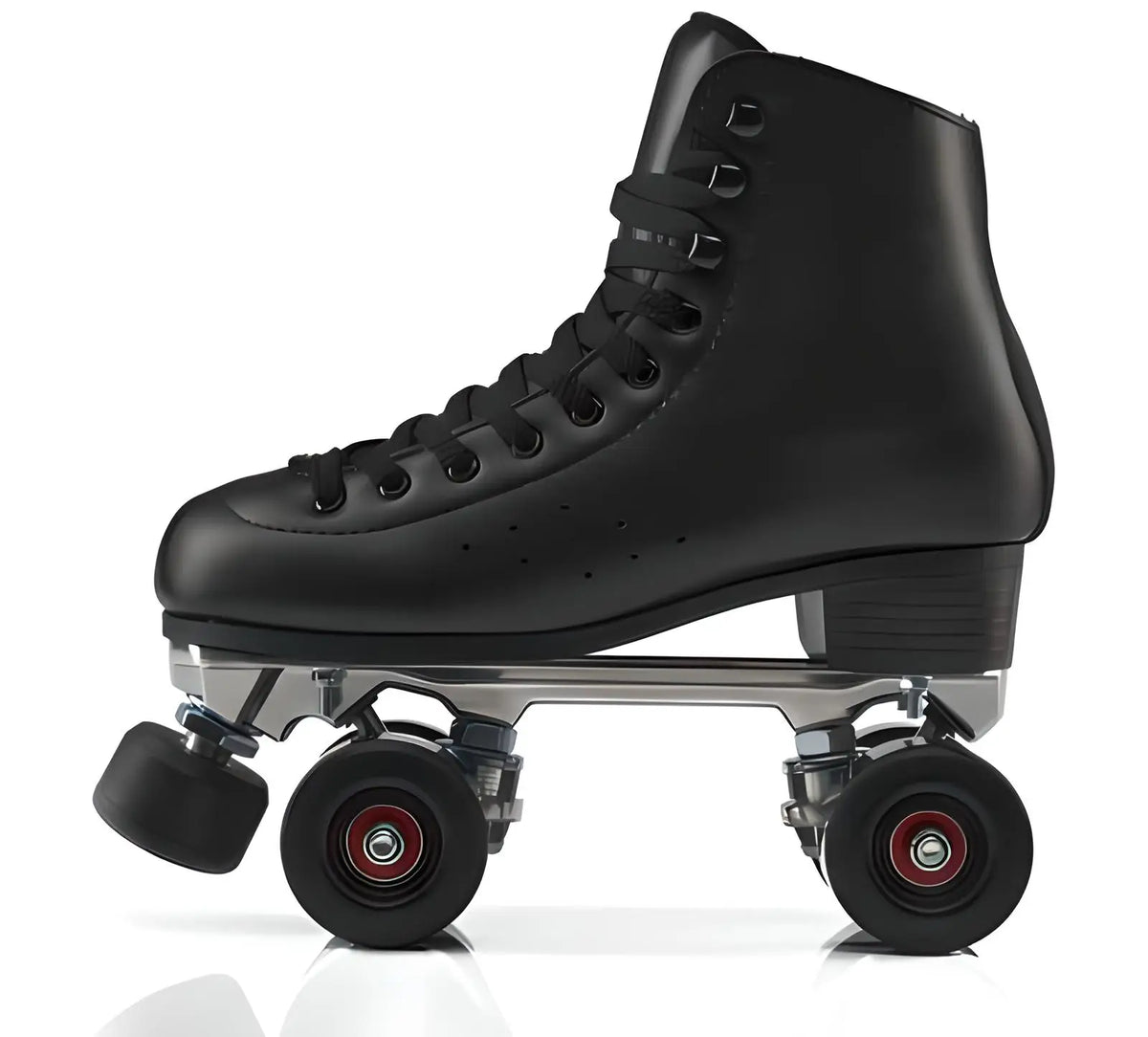 Adult Double Row Roller Skates Four Wheel Pu Wheel Metal Bracket Durable Breathable Comfortable Wheels Shoes Sneakers Rollers