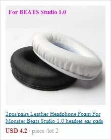 Ear Pads For Headphones Wrinkled Frog Skin Pad Headphone Sponge Leather Foam Covers Cushion Replacement For Headset Accessories