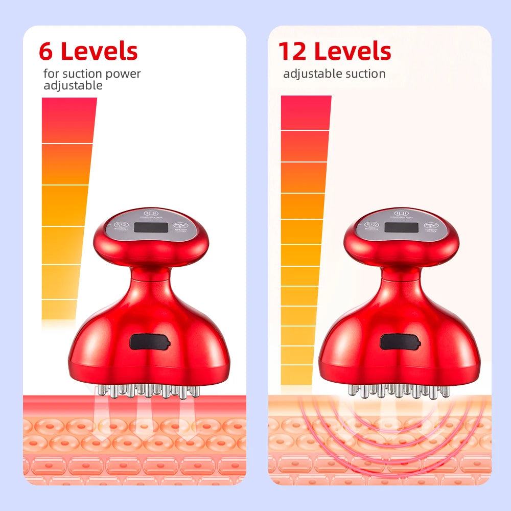 LESEN Red Radio Frequency Body Slimming Machine LED Light Lose Weight Cellulite Massager  Fat Burner Slim Shaping Device