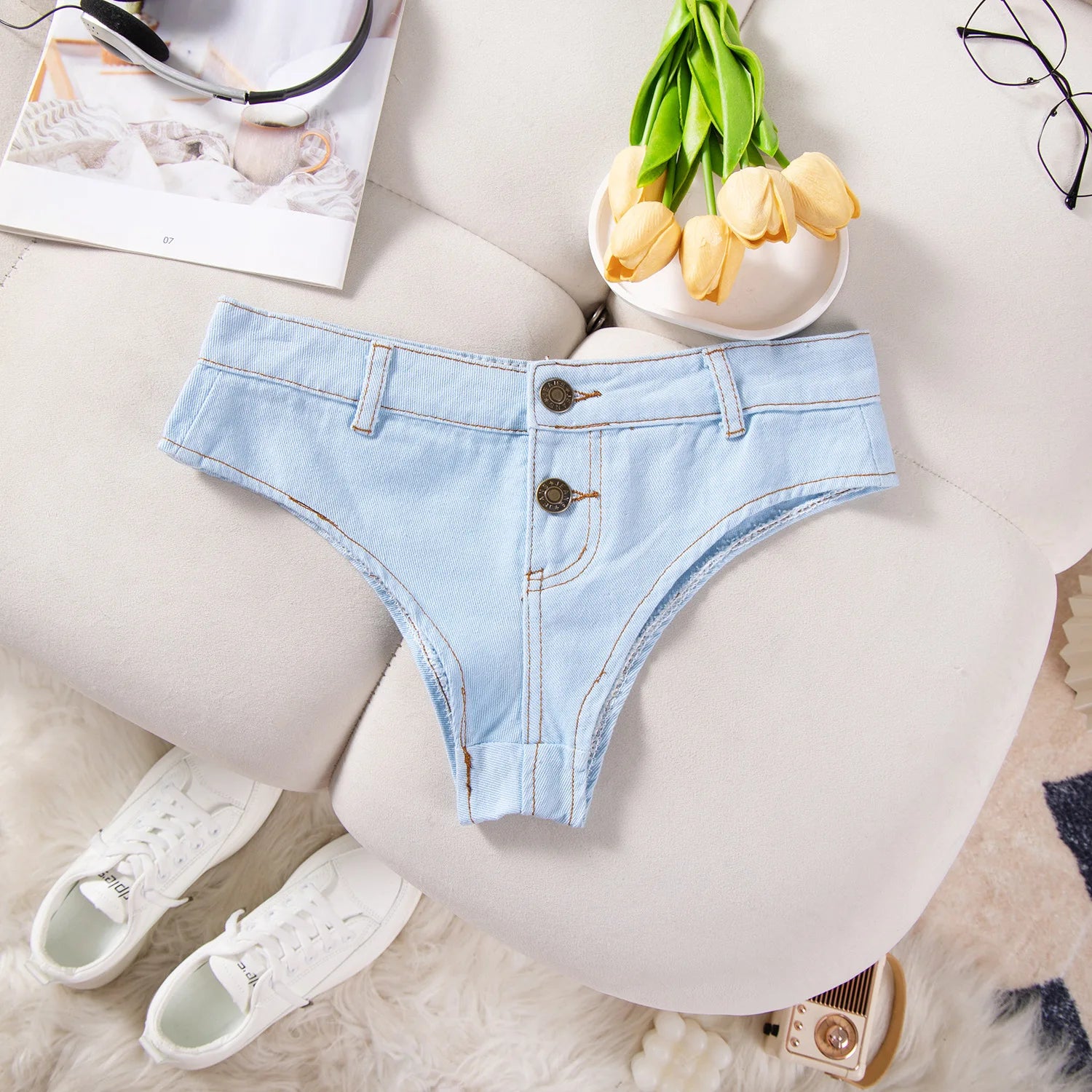 Denim Shorts for Women, Low Waist, Mini Jeans, Sexy Lady Nightclub, Hot Dance Briefs, Girl Party Gift, Fashion, New, Summer, P08