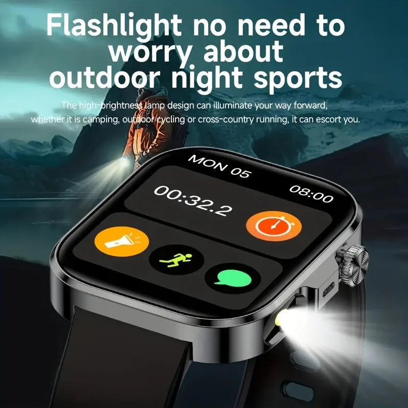 2026 New Smartwatch, Unisex | Valentine's Day Gift - Wireless Calling/Texting/Multiple Sports Modes/Remote Camera Control/Fitness Tracker, Compatible with iPhone and Android, USB Charging, Silicone Strap, Smart Connectivity,