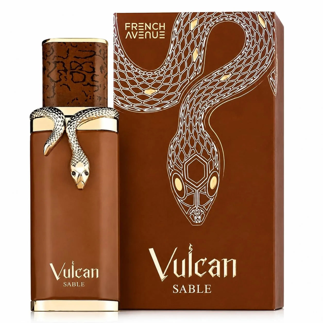 French Avenue Vulcan Sable Eau De Parfum 100ml, Whiskey, Coriander, Tonka, Patchouli, Benzoin