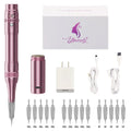 Eyebrow tattoo pen, embroidery, eyebrow tattooing machine, fully throwing eyebrow tattooing clip, wireless charging beauty devic
