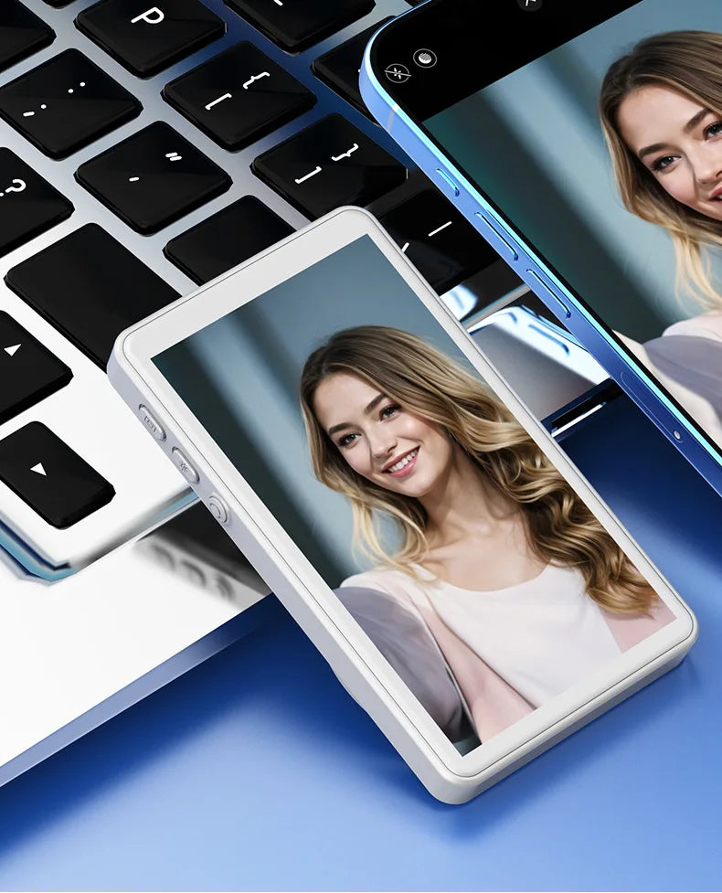 Smartphone Magnetic Monitor Screen Projector Phone Rear Camera Selfie For Vlog Live Stream Video Recording For Android iPhone