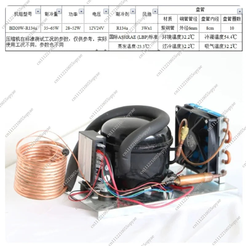 QD35W 220V Mini Water Chiller R600A Refrigeration Unit Circulating Water Cooling Machine Compact Eco Friendly Cooler