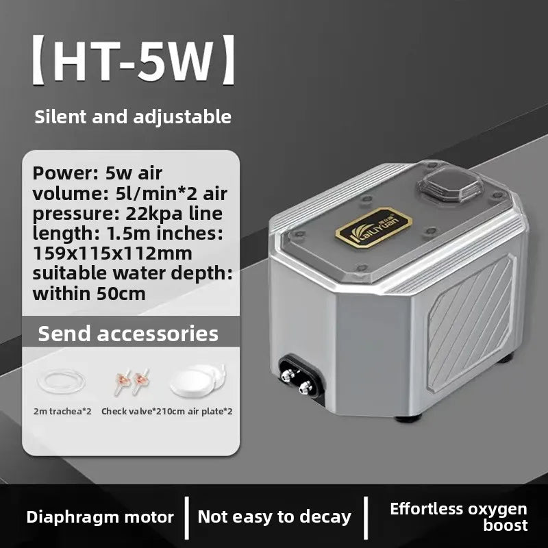 Oxygen pump fish tank special silent aerator oxygenation high-power fish farming household outdoor fish pond