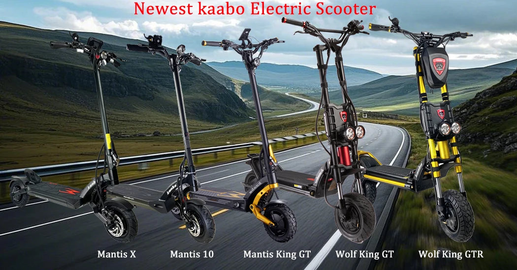 Kaabo Mantis 10 60V 18.2Ah with Center Display Dual Motor 2*1000W Top Speed 60km/h Kaabo Mantis 10 Scooter Full Hydraulic Brake