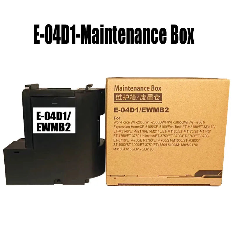 C13T04D100 T04D100 T04D1 EWMB2 Ink Maintenance Box for EPSON L6160 L6168 L6170 L6178 L6190 L6191 L6198 L6161 L6166 L6171 Printer