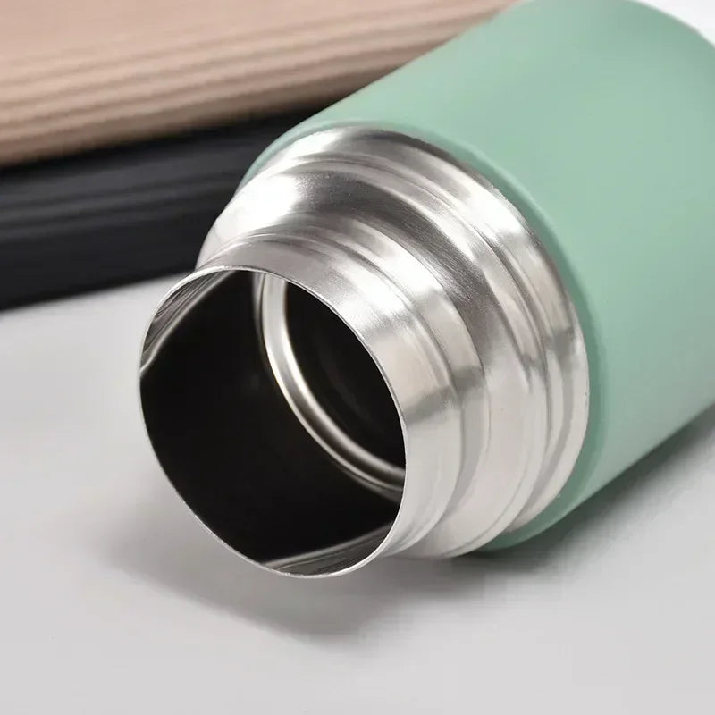 Coffee Thermos Stainless Steel Vacuum-Insulated Water Bottle  Insulated Bottle with Cup for Hot & Cold Drink Outdoor Travel Mug