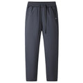 Plus Size 7XL 8XL Men's Winter Pant Fleece Velvet Plush Trouser Male Thermal Thick Warm Windproof Casual Joggers Waterproof Pant