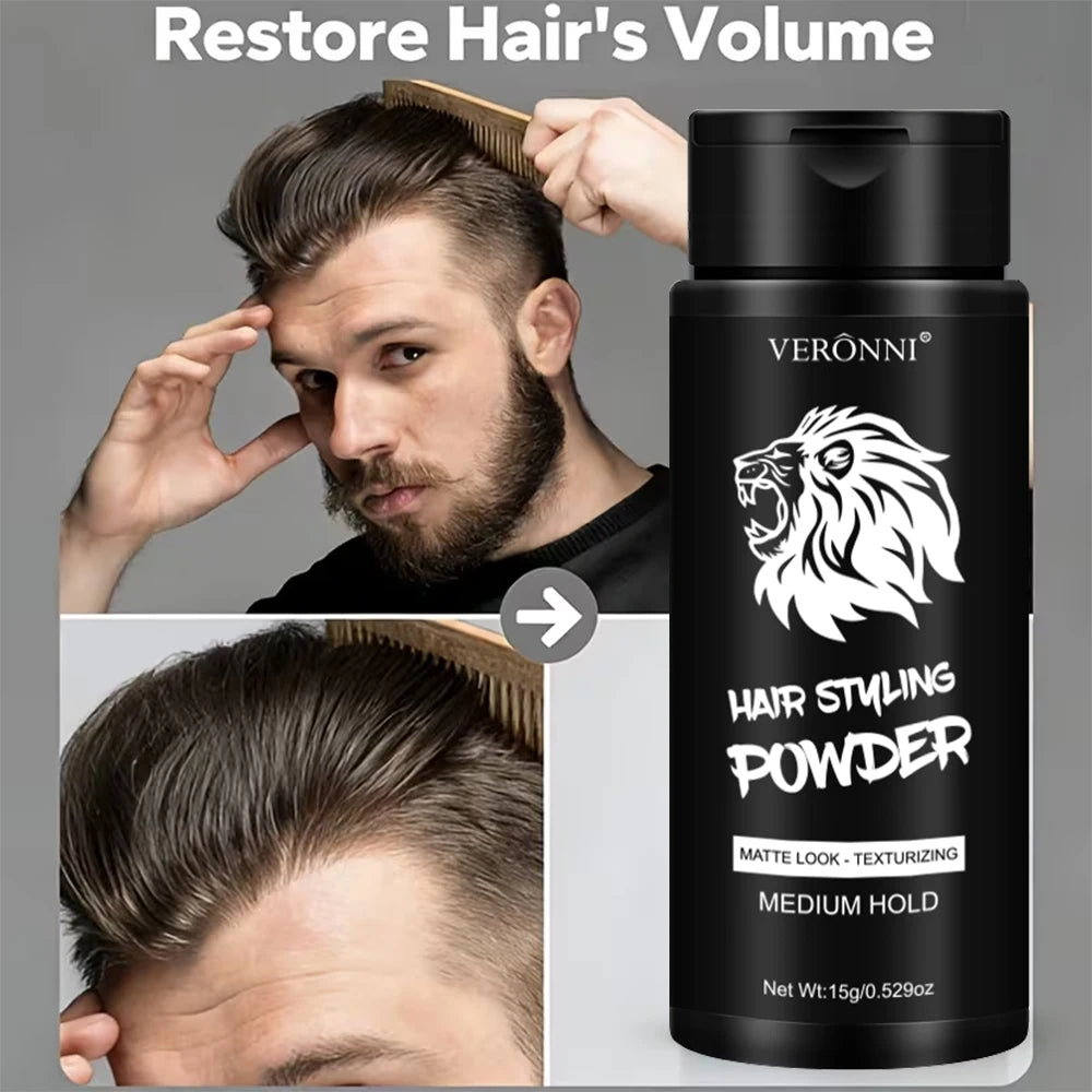 Volumizing Hair Styling powde,oil Control Volumizing Hair Powder,DIY-friendly,Long-lasting Hold for Men and Women No Mess Hair
