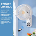 Electric fan, small household wall-mounted air circulation wall fan, kitchen and bathroom punch-free wall-mounted fan