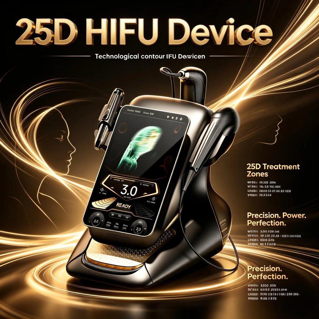 360MAX 25D HiFU Non Invasive 3 In 1 Machine Facial Slimming Anti Aging Body Firming Professional Beauty Treatment Device