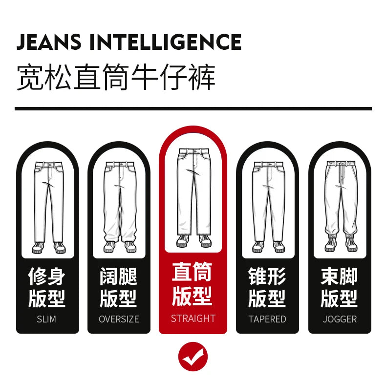Thin Light Men's Summer Jeans Straight Fit Lyocell Denim Pants Male Elastic Elegant Casual New Style Stretch Relaxed Fit Telaxed