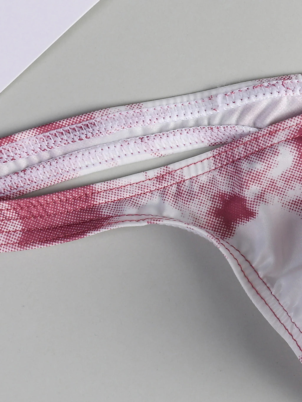 Sports Print Men Thong Male Breathable G-String Seamless Sports Panties Sexy T-back Exotic Lingerie HT143